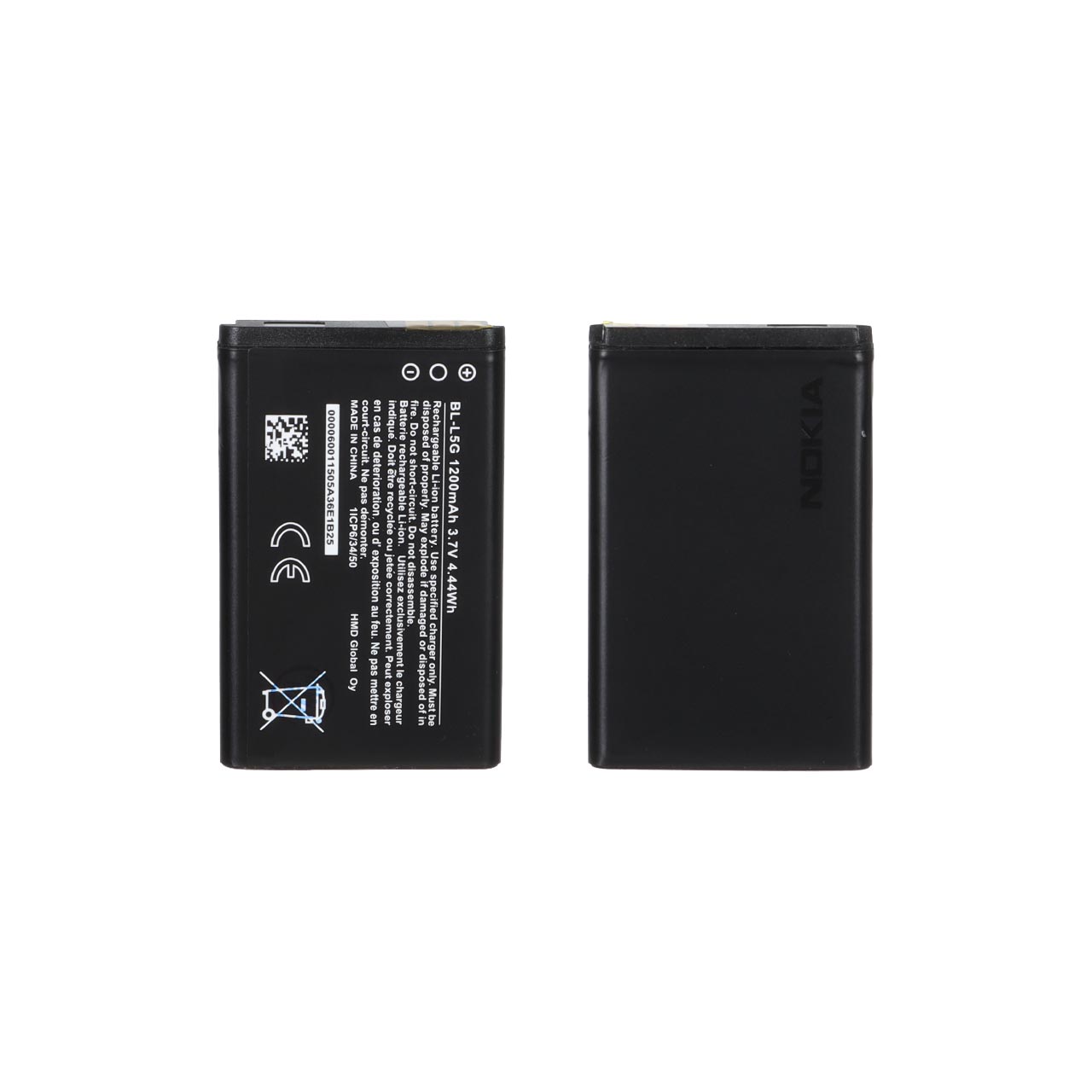 باتری موبایل Nokia مدل BL-L5G با ظرفیت 1200mAh - اصلی - DST (گارانتی شش ماهه)